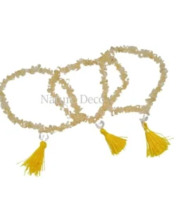 Armband Citrienkwarts met flos
