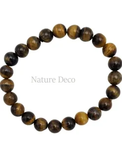 Armband Tijgeroog bol 8mm