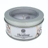 Aromatherapie edelsteen kaars Healing Lavender
