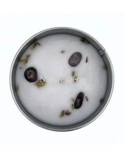 Aromatherapie edelsteen kaars Healing Lavender