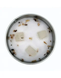Aromatherapie edelsteen kaars Purification White Sage