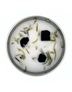 Aromatherapie edelsteen kaars Cleansing Sandalwood