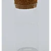 Cilinder glas L 12cm stolp/buis kurk