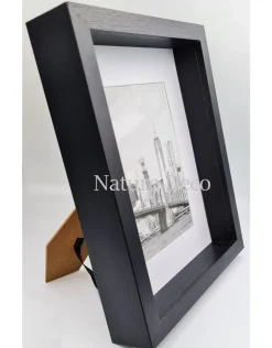 Extra dik luxe 3D lijst rechthoek 27 x 22 x 4,5cm 8 stuks