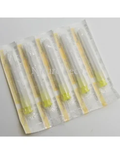Injectienaald Geel 5 stuks