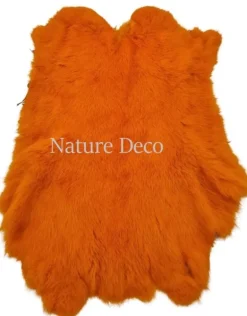 Konijnenvacht oranje