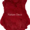 Konijnenvacht rood