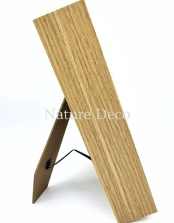 Luxe 3D lijst rechthoek extra dik middel naturel 22 x 17 x 4,5 cm