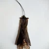 Nycteris Javanica (vleermuis) hangend