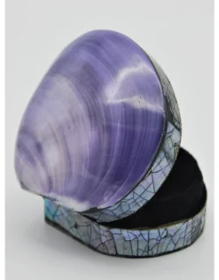 Schelpendoosje paars