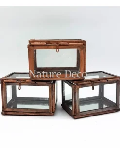 Vitrine box brons small