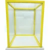 Vitrine box geel XL 32,5 x 32,5 x 40 cm
