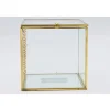 Vitrine box goud large 10x10x10 cm (LxBxH)
