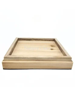 Vitrine box goud XL 20 x 20 x 47 cm