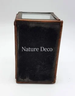 Vitrine box zwart small