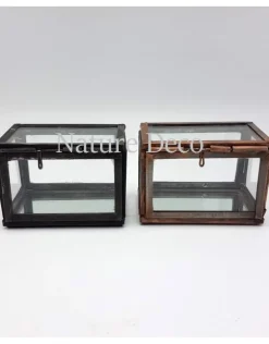 Vitrine box zwart small